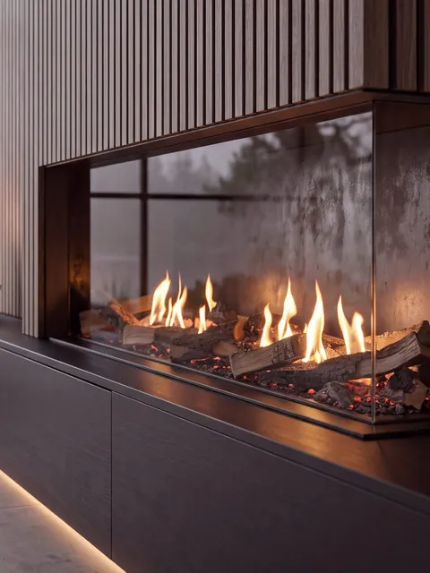 Chimenea de esquina