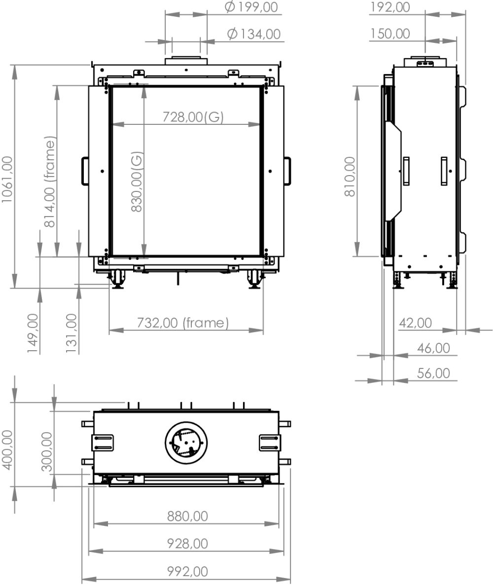 Sky Small Front Outdoor