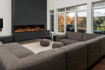 Electric built-in fireplaces: sustainable and beautiful!