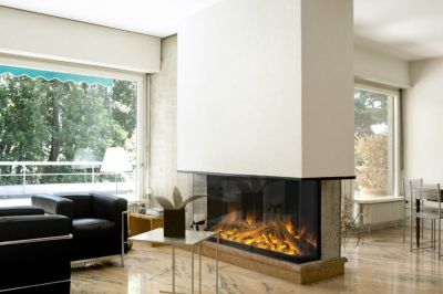 Is a gas fireplace not an option? Then choose an electric fireplace!